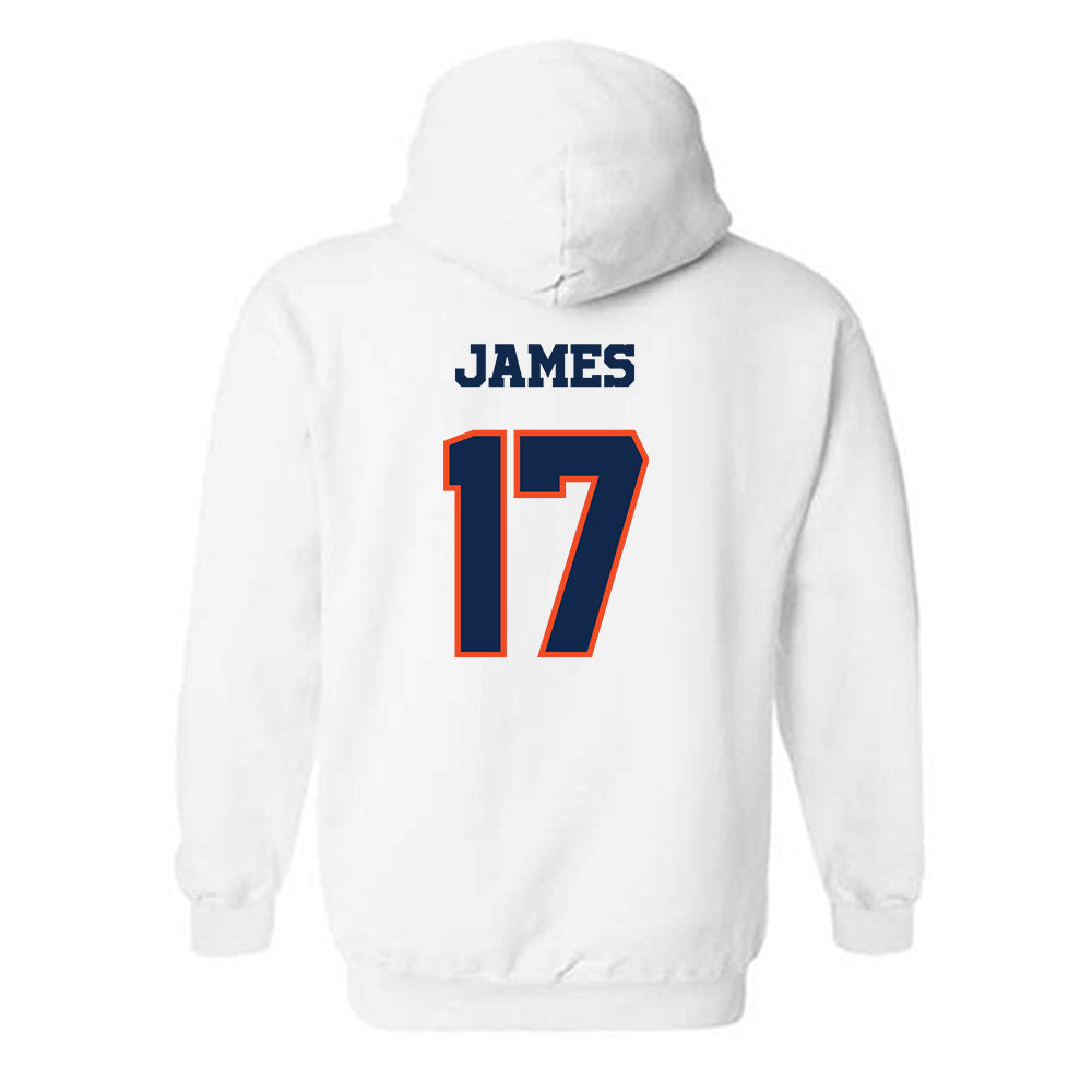 Virginia - NCAA Baseball : Chone James - Classic Shersey Hooded Sweatshirt