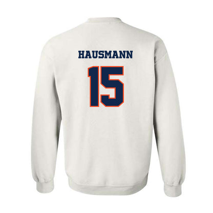 Virginia - NCAA Men's Lacrosse : Hudson Hausmann - Classic Shersey Crewneck Sweatshirt-1