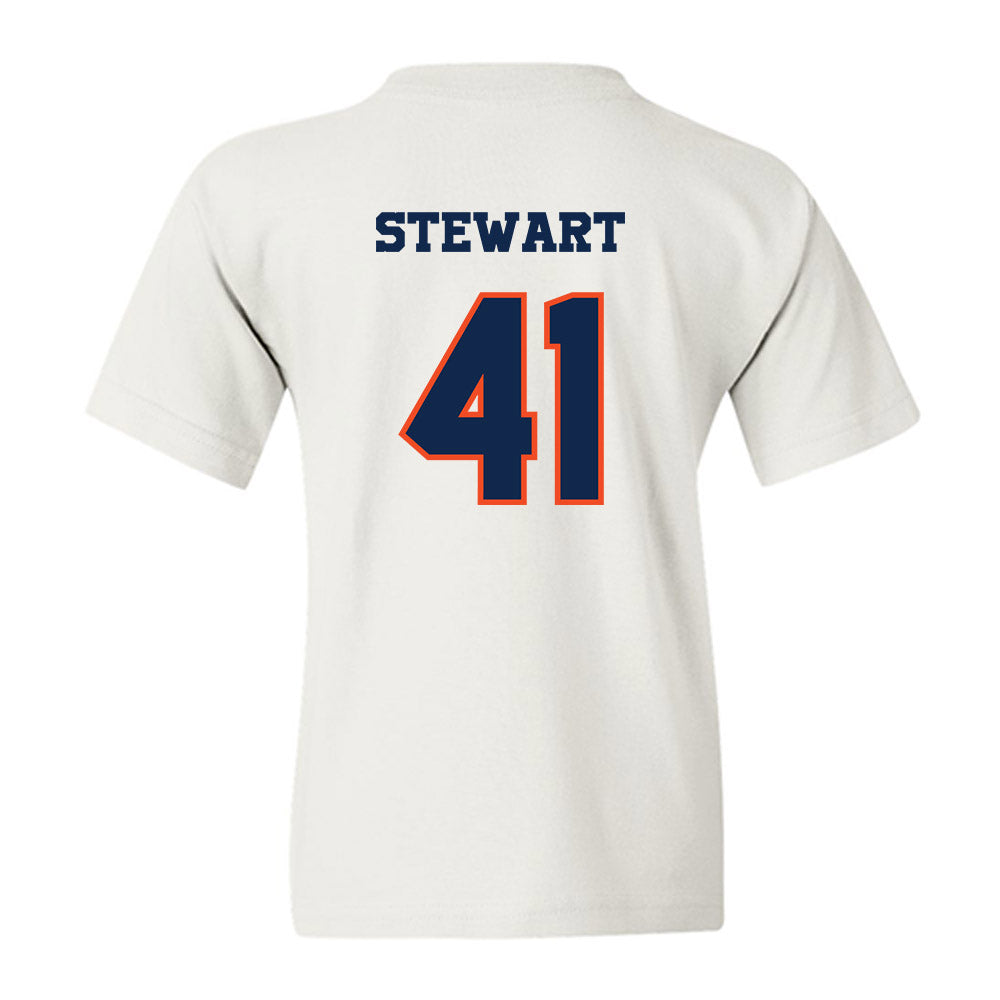 Virginia - NCAA Baseball : Thomas Stewart - Classic Shersey Youth T-Shirt-1