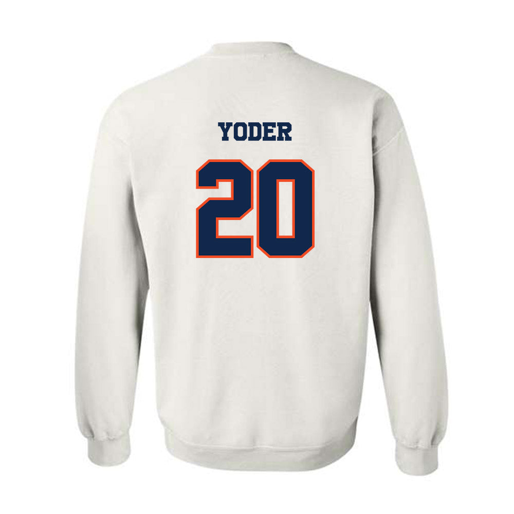 Virginia - NCAA Baseball : Noah Yoder - Classic Shersey Crewneck Sweatshirt-1