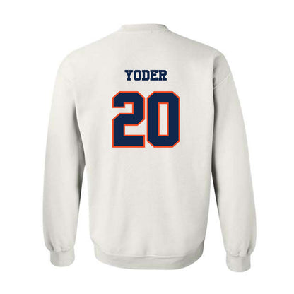 Virginia - NCAA Baseball : Noah Yoder - Classic Shersey Crewneck Sweatshirt-1