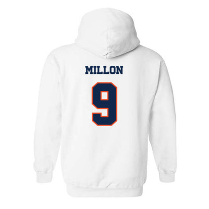 Virginia - NCAA Men's Lacrosse : McCabe Millon - Classic Shersey Hooded Sweatshirt-1