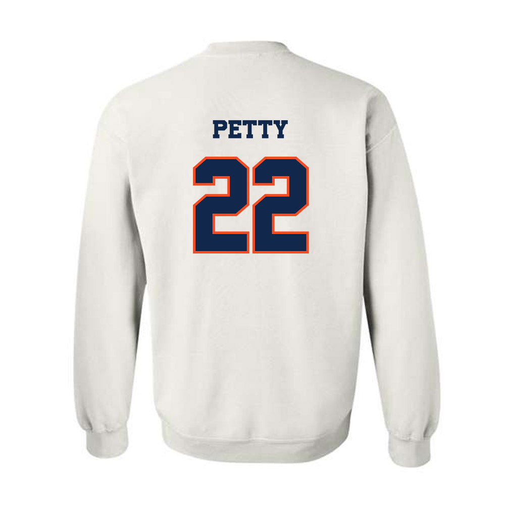 Virginia - NCAA Men's Lacrosse : Elijah Petty - Classic Shersey Crewneck Sweatshirt-1
