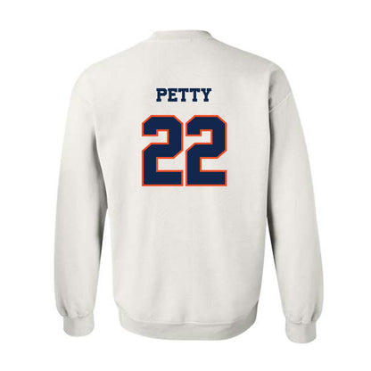 Virginia - NCAA Men's Lacrosse : Elijah Petty - Classic Shersey Crewneck Sweatshirt-1