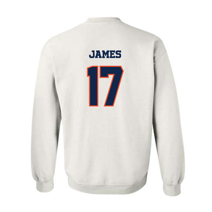 Virginia - NCAA Baseball : Chone James - Classic Shersey Crewneck Sweatshirt