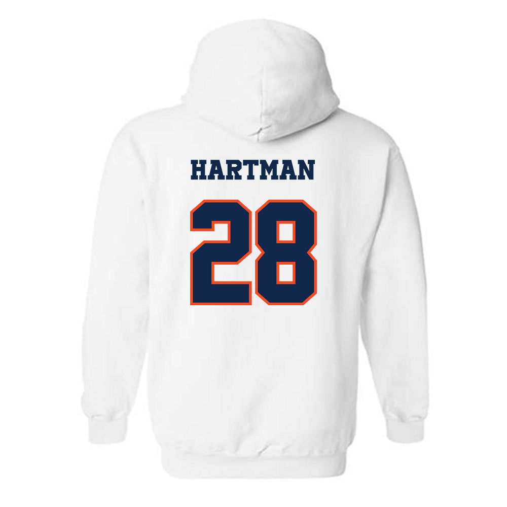 Virginia - NCAA Baseball : Lucas Hartman - Classic Shersey Hooded Sweatshirt-1