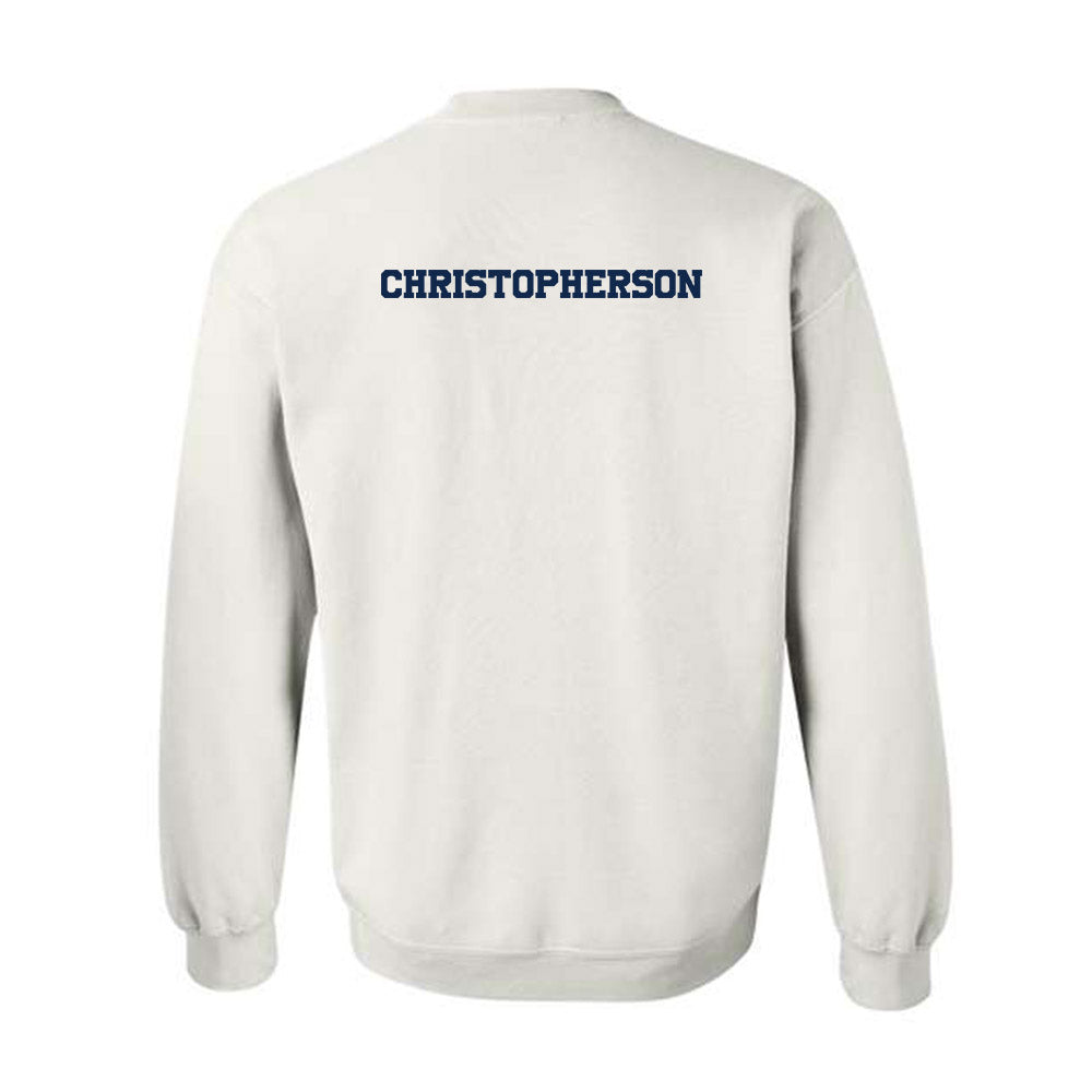 Virginia - NCAA Women's Swimming & Diving : Katie Christopherson - Classic Shersey Crewneck Sweatshirt-1