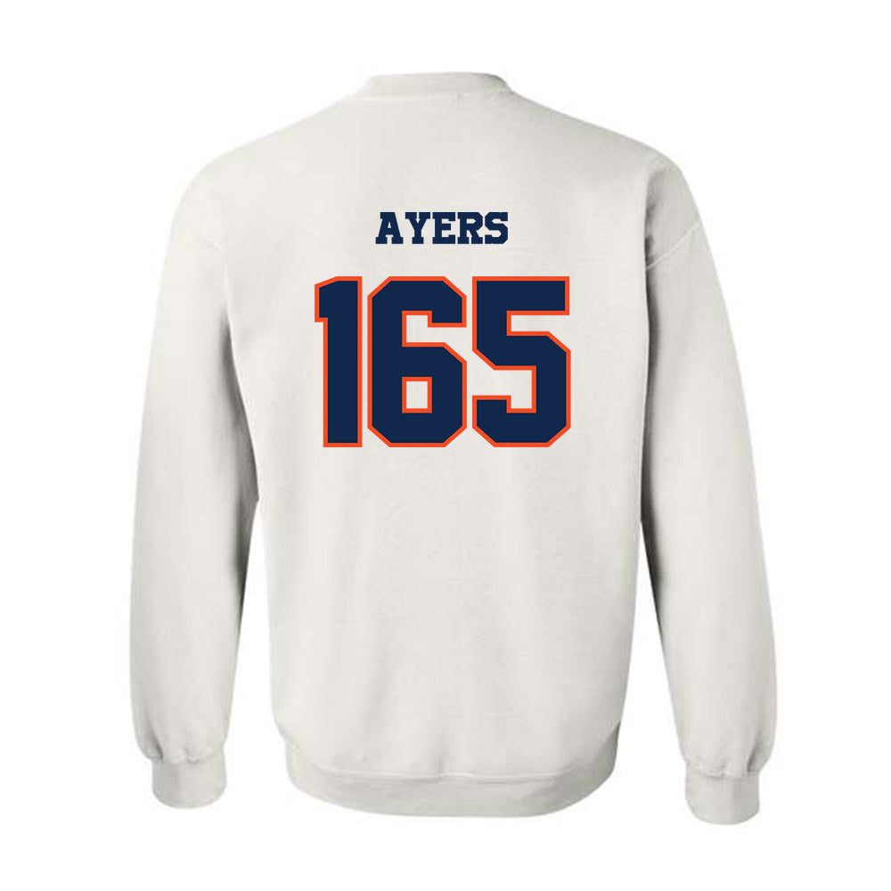 Virginia - NCAA Wrestling : Macon Ayers - Classic Shersey Crewneck Sweatshirt-1