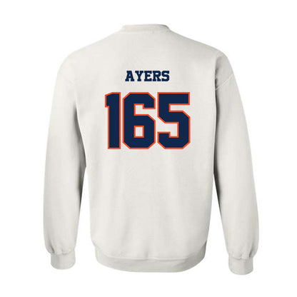 Virginia - NCAA Wrestling : Macon Ayers - Classic Shersey Crewneck Sweatshirt-1