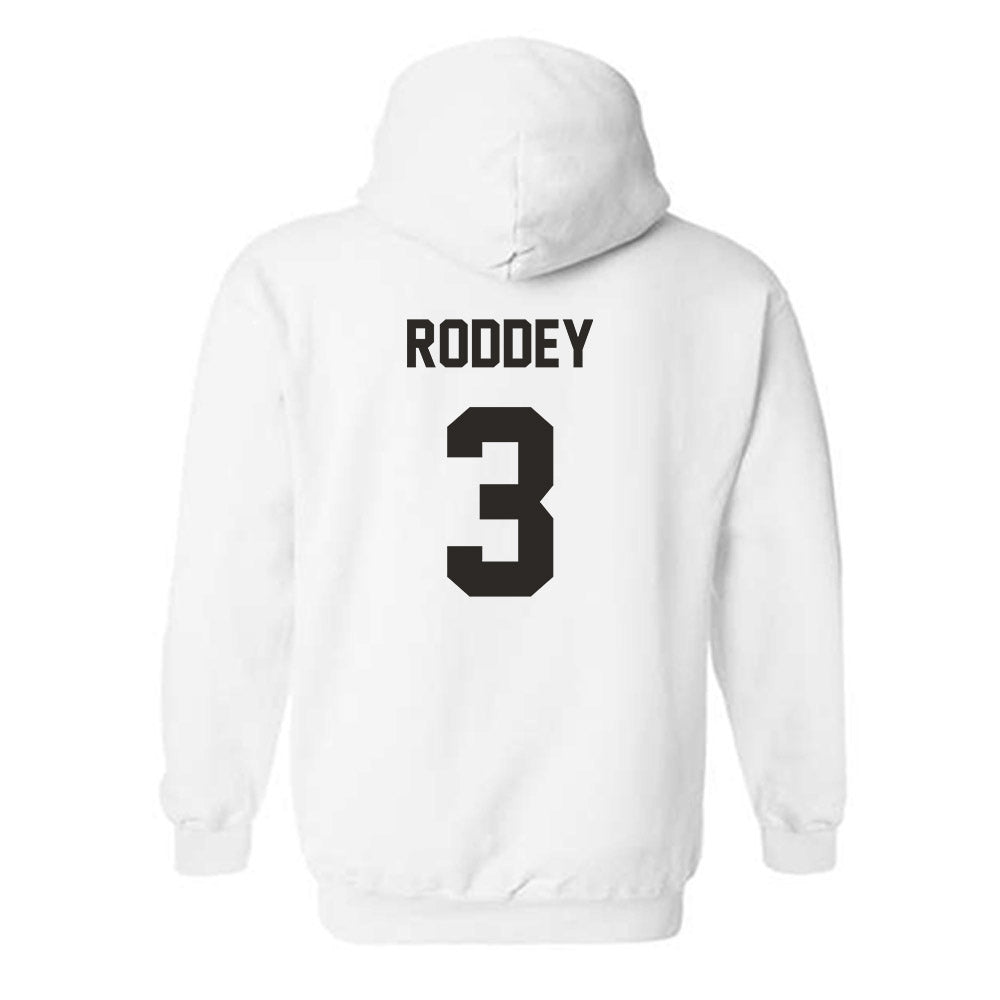 Wake Forest - NCAA Women's Volleyball : Ava Roddey - Replica Shersey Hooded Sweatshirt-1