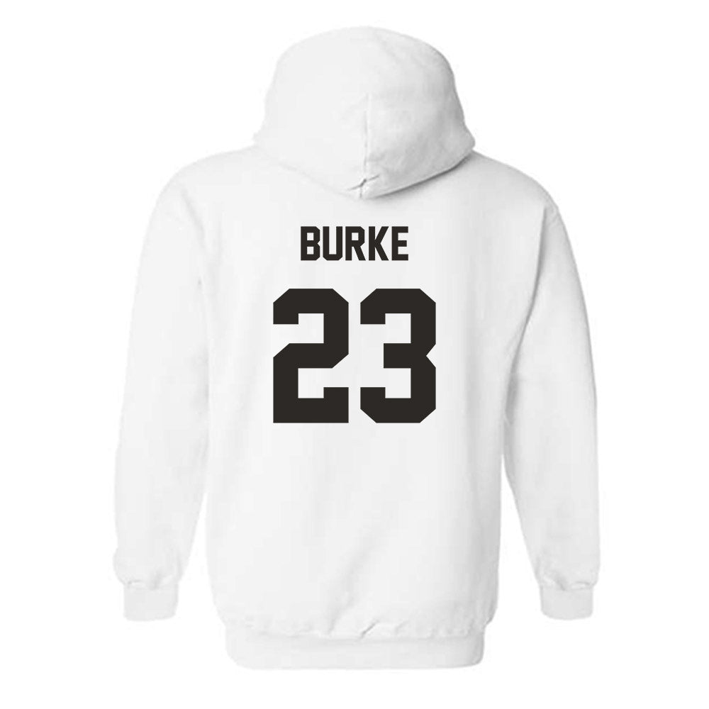 Wake Forest - NCAA Women's Volleyball : Catherine Burke - Replica Shersey Hooded Sweatshirt-1