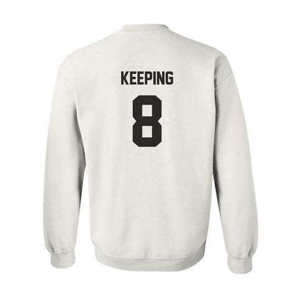 Wake Forest - NCAA Women's Volleyball : Emma Keeping - Replica Shersey Crewneck Sweatshirt-1