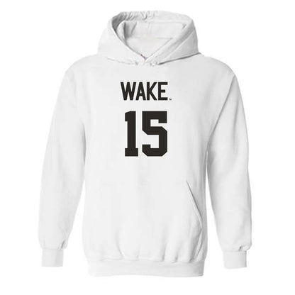 Wake Forest - NCAA Women's Volleyball : Amina N'Diaye - Replica Shersey Hooded Sweatshirt-0