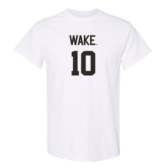 Wake Forest - NCAA Women's Volleyball : Catherine Burke - Replica Shersey T-Shirt-0