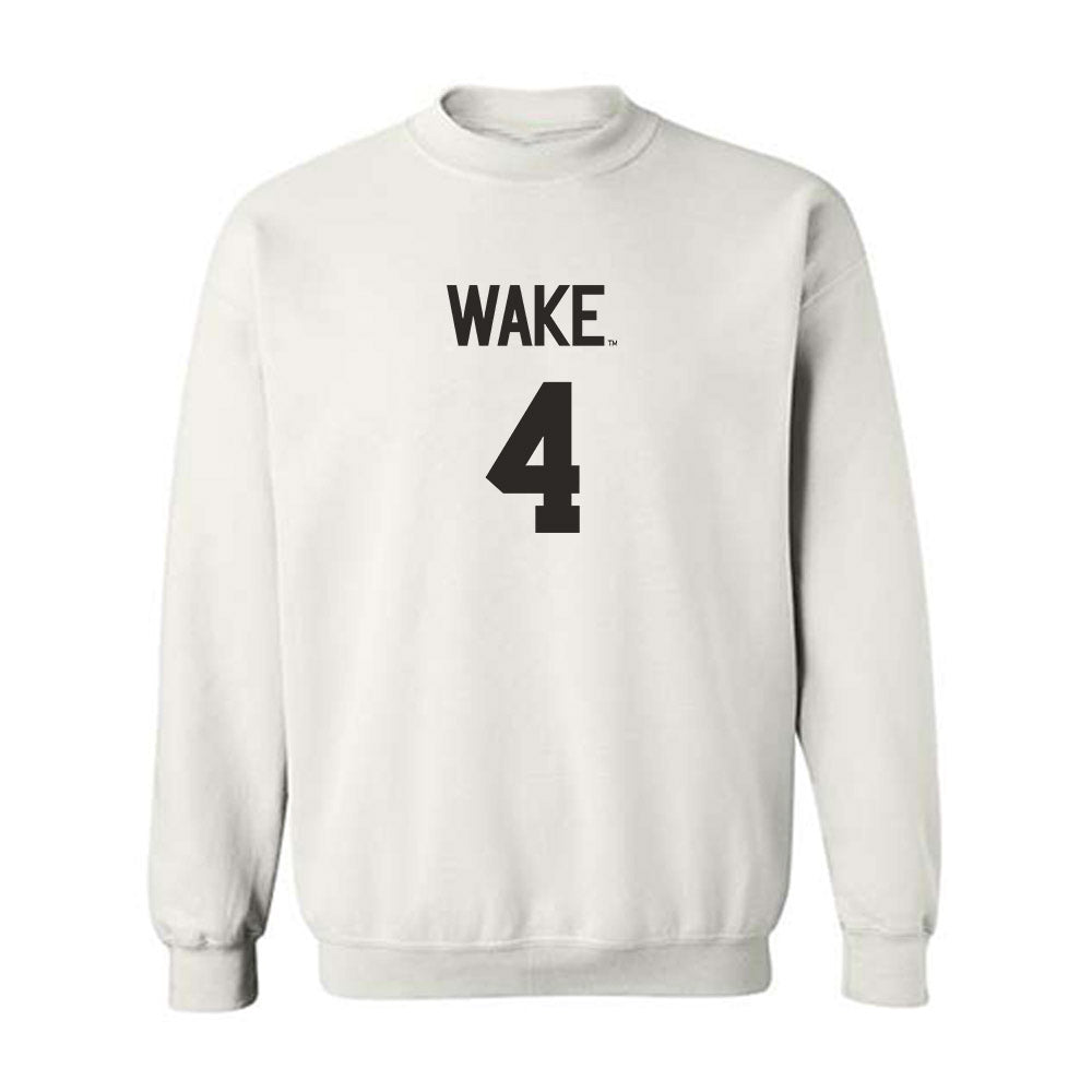 Wake Forest - NCAA Women's Volleyball : Laiya Ebo - Replica Shersey Crewneck Sweatshirt-0