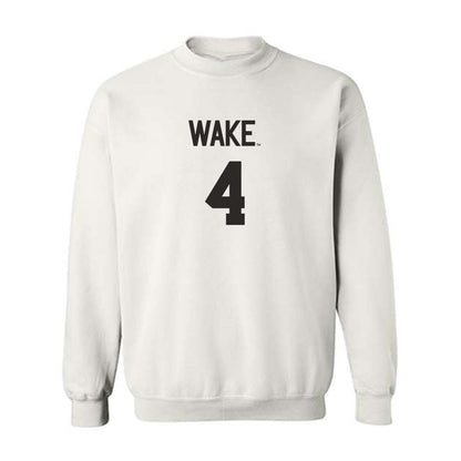 Wake Forest - NCAA Women's Volleyball : Laiya Ebo - Replica Shersey Crewneck Sweatshirt-0