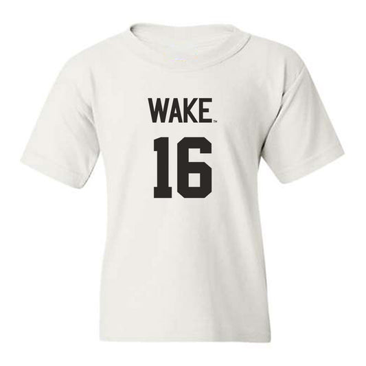 Wake Forest - NCAA Women's Volleyball : Laiya Eb - Replica Shersey Youth T-Shirt-0