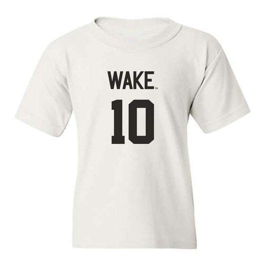 Wake Forest - NCAA Women's Volleyball : Catherine Burke - Replica Shersey Youth T-Shirt-0