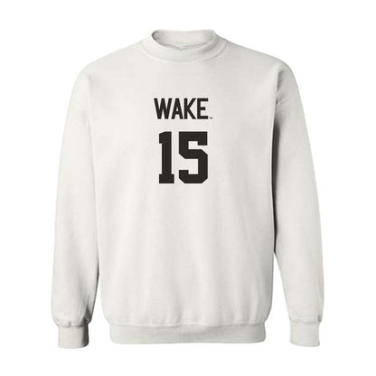 Wake Forest - NCAA Women's Volleyball : Amina N'Diaye - Replica Shersey Crewneck Sweatshirt-0