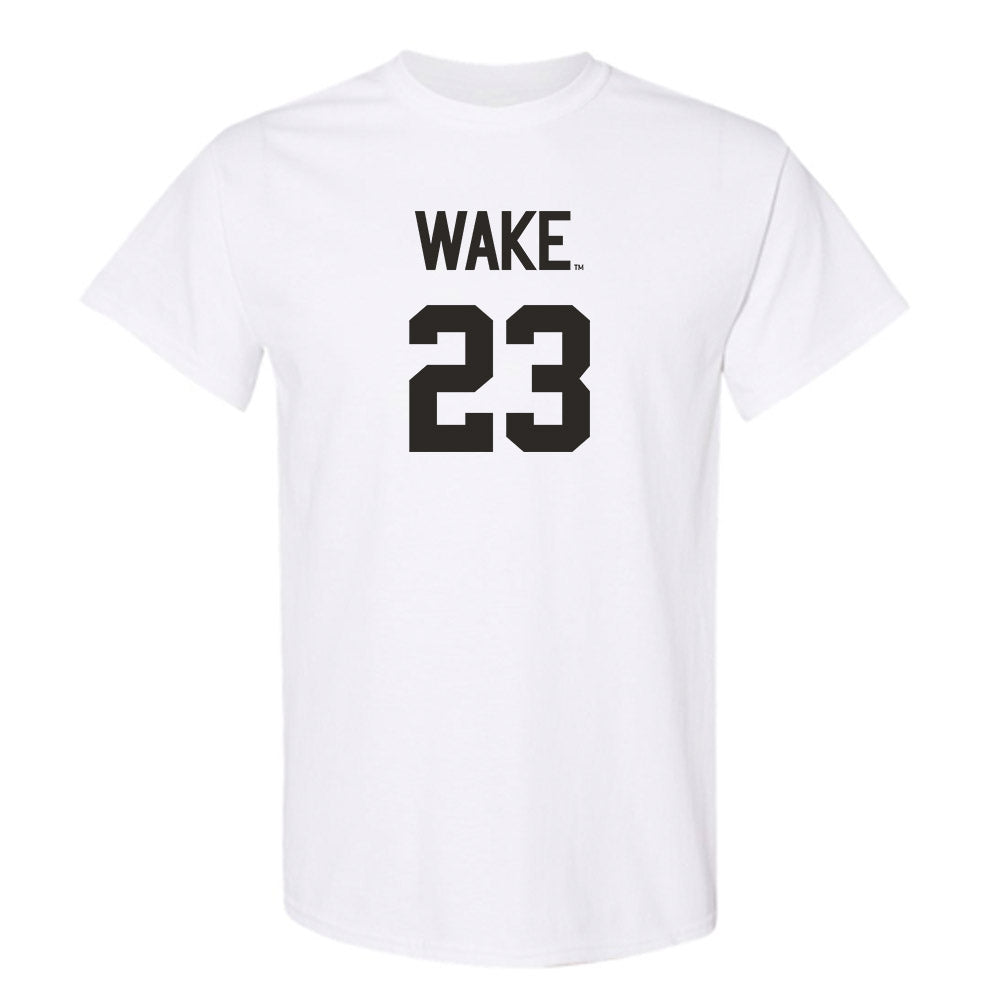 Wake Forest - NCAA Women's Volleyball : Catherine Burke - Replica Shersey T-Shirt-0