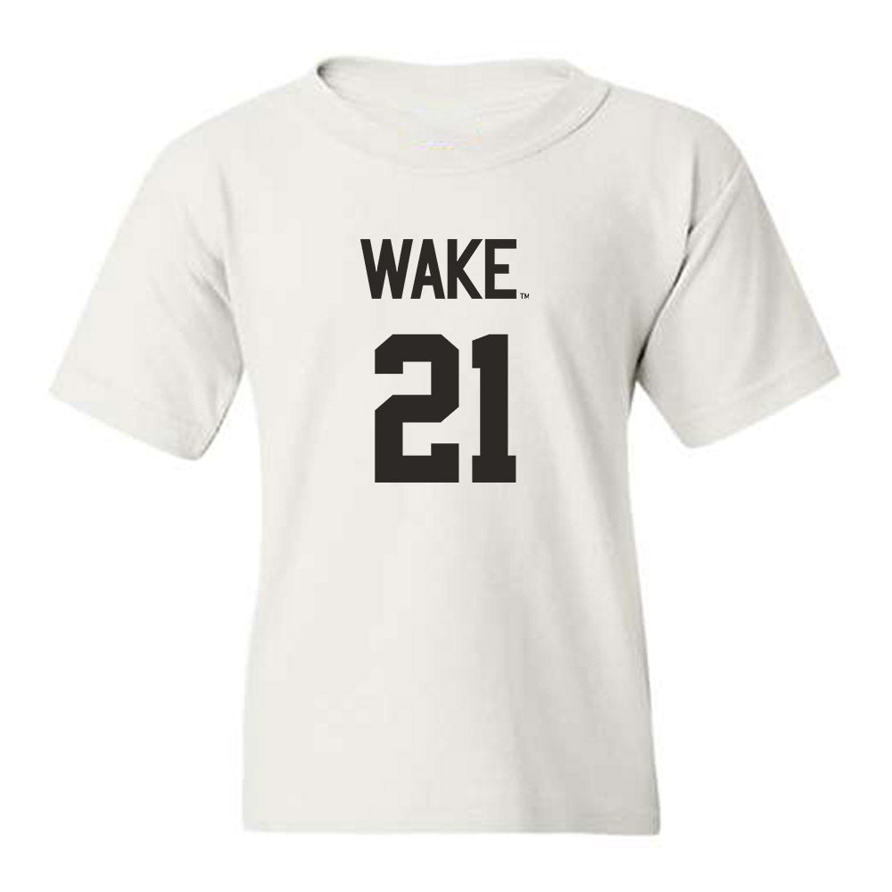 Wake Forest - NCAA Women's Volleyball : Lyla Stewart - Replica Shersey Youth T-Shirt-0