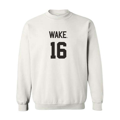 Wake Forest - NCAA Women's Volleyball : Laiya Eb - Replica Shersey Crewneck Sweatshirt-0