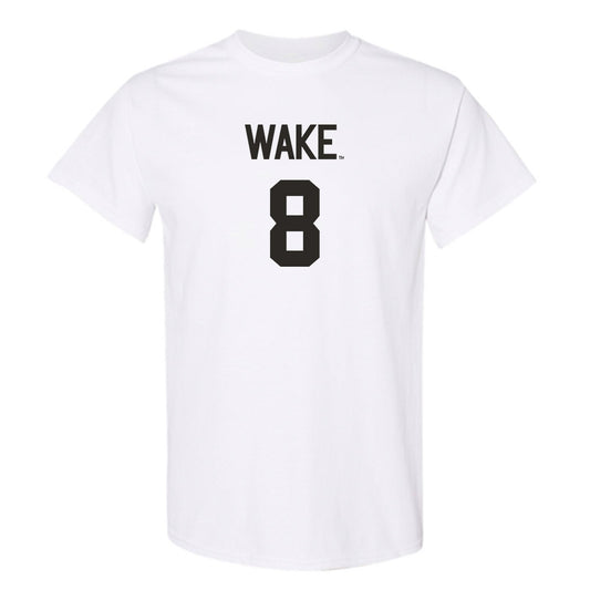 Wake Forest - NCAA Women's Volleyball : Emma Keeping - Replica Shersey T-Shirt-0