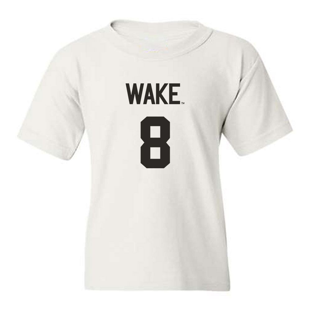 Wake Forest - NCAA Women's Volleyball : Emma Keeping - Replica Shersey Youth T-Shirt-0