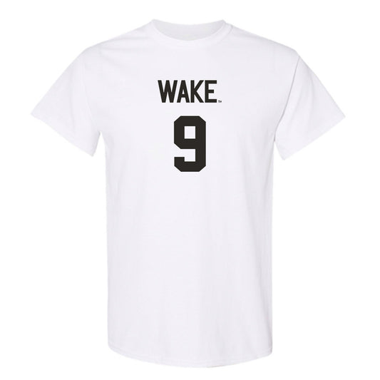 Wake Forest - NCAA Women's Volleyball : Andrea Roman - Replica Shersey T-Shirt-0