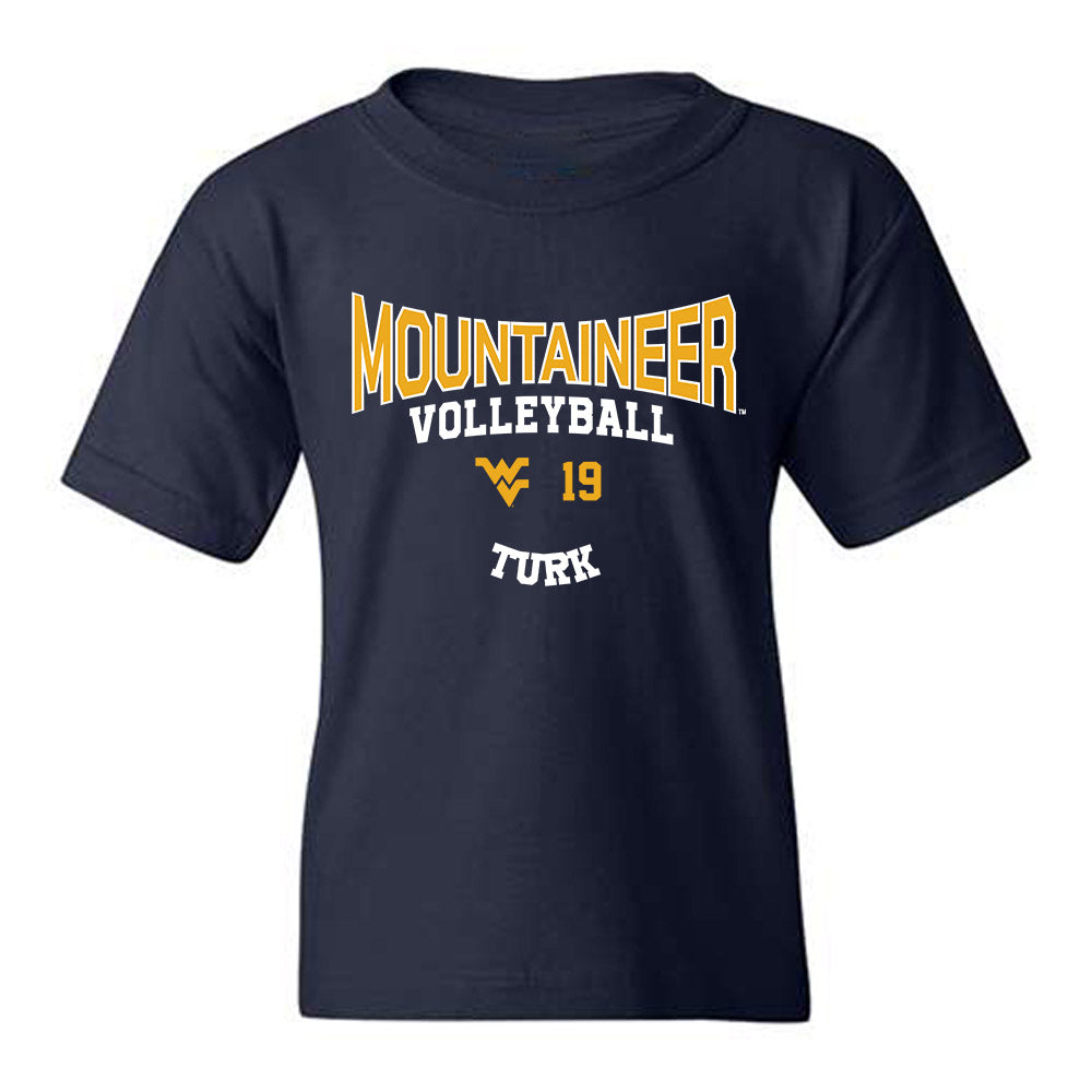 West Virginia - NCAA Women's Volleyball : Reagan Turk - Classic Fashion Shersey Youth T-Shirt-0
