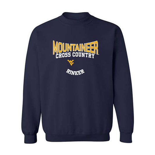 West Virginia - NCAA Women's Cross Country : Eva Rinker - Classic Fashion Shersey Crewneck Sweatshirt-0