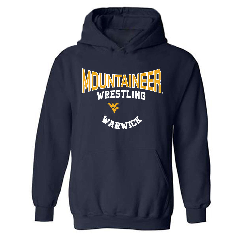 West Virginia - NCAA Wrestling : Brennan Warwick - Classic Fashion Shersey Hooded Sweatshirt-0