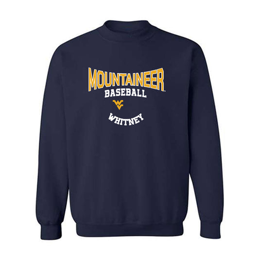 West Virginia - NCAA Baseball : Zakariya Whitney - Classic Fashion Shersey Crewneck Sweatshirt-0