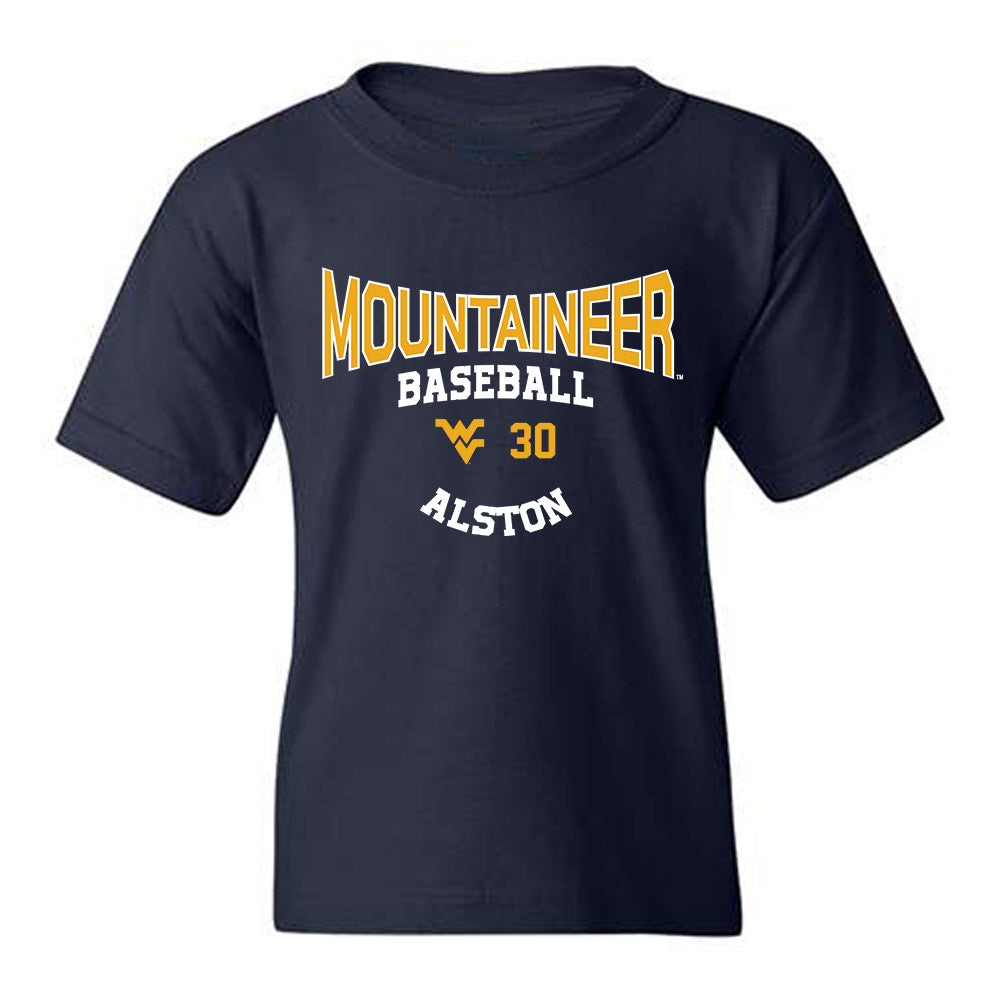 West Virginia - NCAA Baseball : Korey Alston - Classic Fashion Shersey Youth T-Shirt-0
