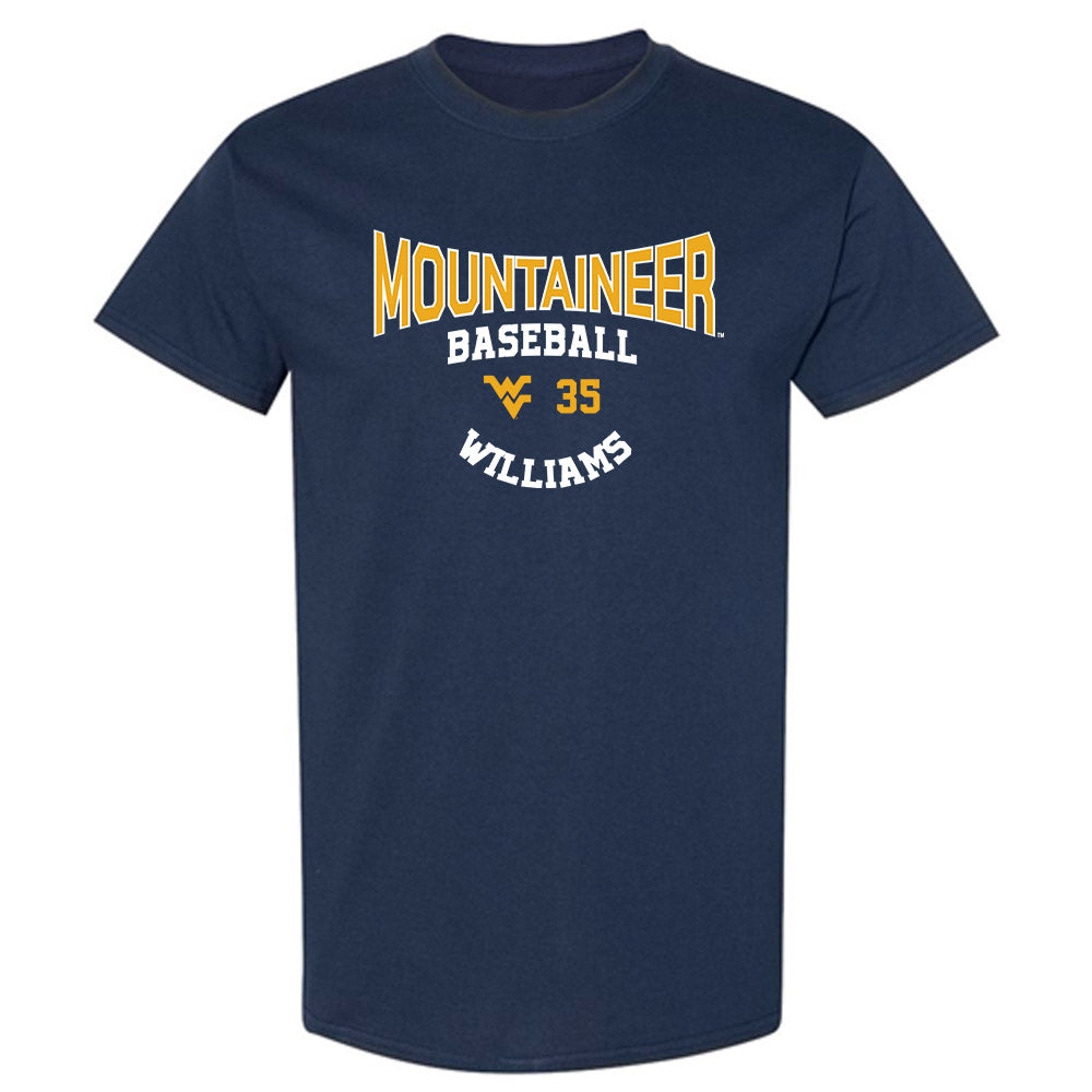 West Virginia - NCAA Baseball : Cash Williams - Classic Fashion Shersey T-Shirt-0