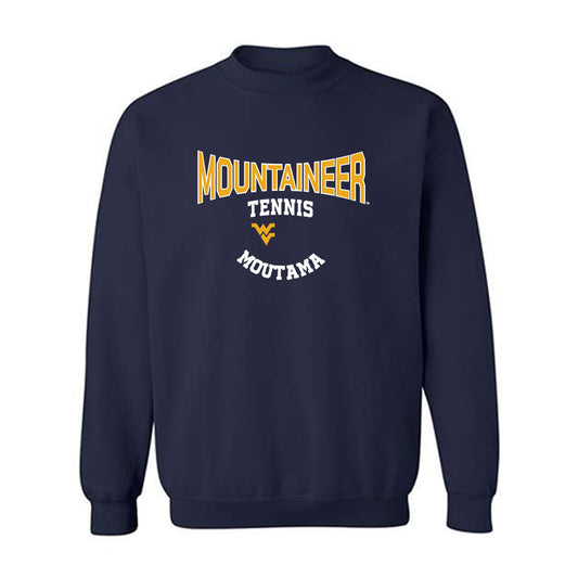West Virginia - NCAA Women's Tennis : Audrey Moutama - Classic Fashion Shersey Crewneck Sweatshirt-0