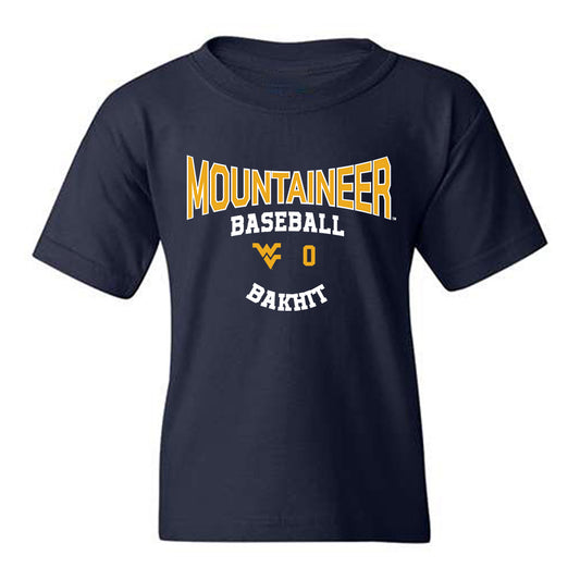 West Virginia - NCAA Baseball : Jaden Bakhit - Classic Fashion Shersey Youth T-Shirt-0
