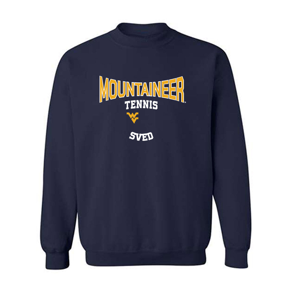 West Virginia - NCAA Women's Tennis : Daniella Sved - Classic Fashion Shersey Crewneck Sweatshirt-0
