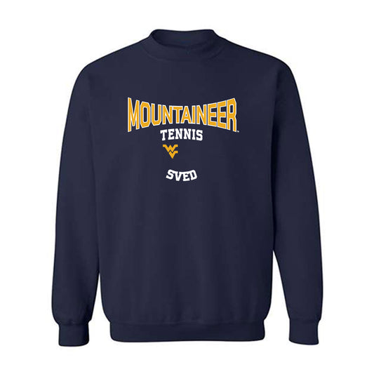 West Virginia - NCAA Women's Tennis : Daniella Sved - Classic Fashion Shersey Crewneck Sweatshirt-0