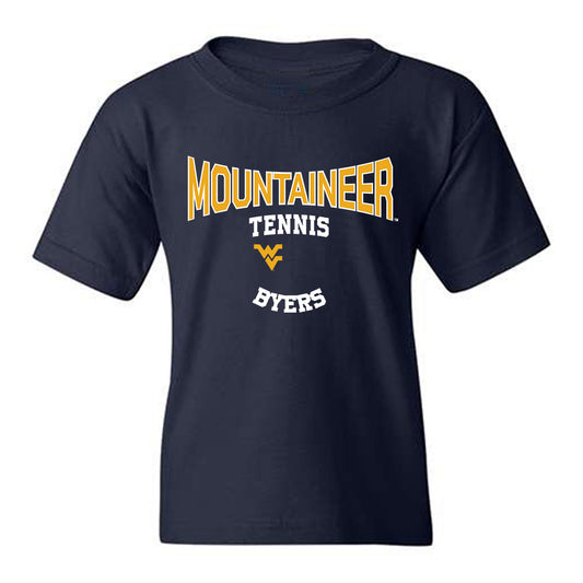 West Virginia - NCAA Women's Tennis : Lyla Byers - Classic Fashion Shersey Youth T-Shirt-0