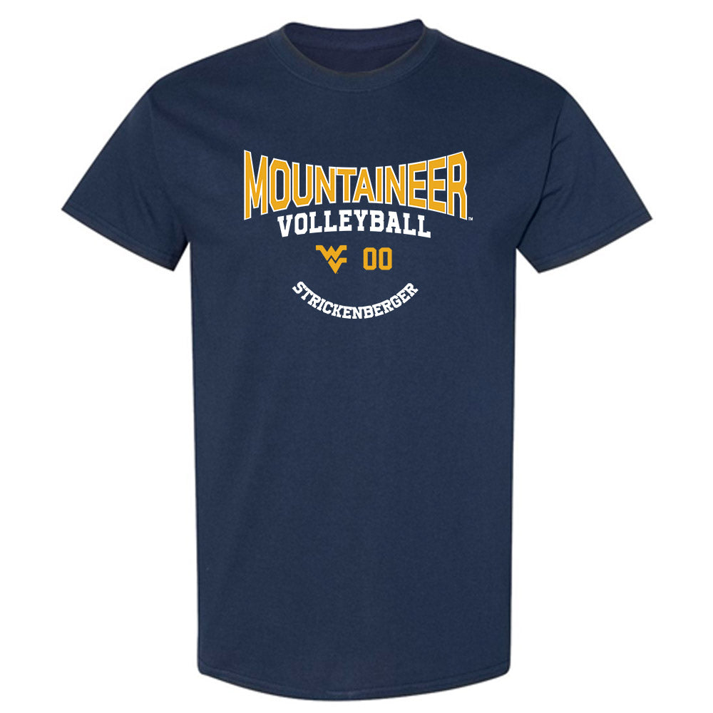 West Virginia - NCAA Wrestling : Jett Strickenberger - Classic Fashion Shersey T-Shirt-0