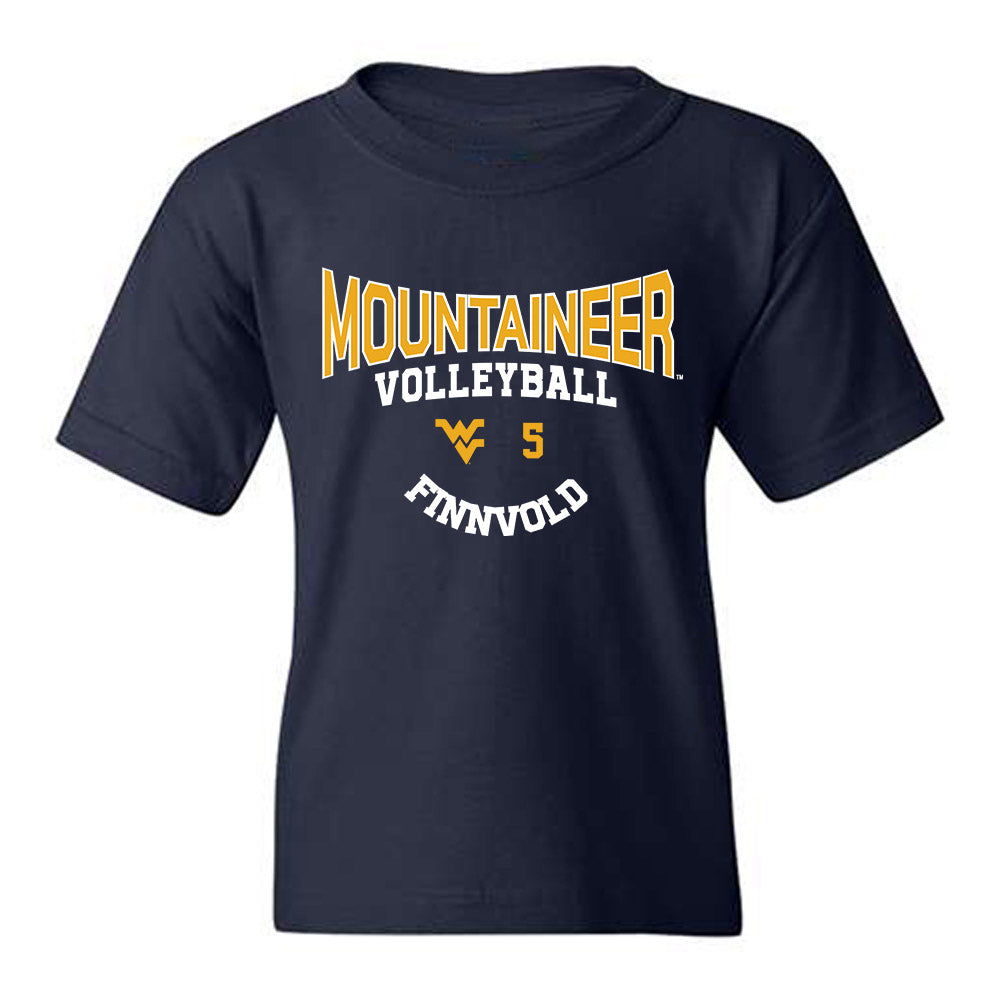 West Virginia - NCAA Women's Volleyball : Alexis Finnvold - Classic Fashion Shersey Youth T-Shirt-0