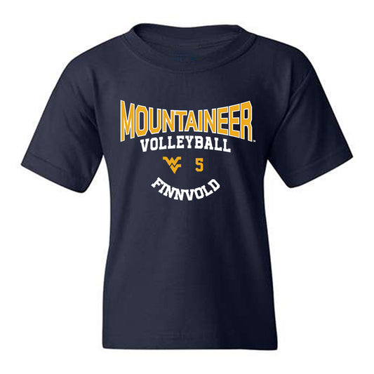 West Virginia - NCAA Women's Volleyball : Alexis Finnvold - Classic Fashion Shersey Youth T-Shirt-0