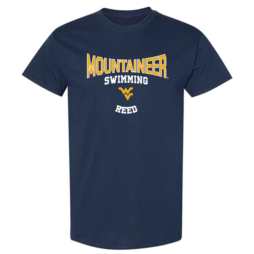 West Virginia - NCAA Men's Swimming & Diving : Murray Reed - Classic Fashion Shersey T-Shirt-0
