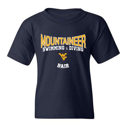 West Virginia - NCAA Women's Swimming & Diving : Camryn Bair - Classic Fashion Shersey Youth T-Shirt-0