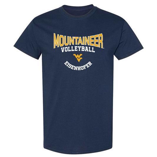 West Virginia - NCAA Men's Swimming & Diving : Owen Eisenhofer - Classic Fashion Shersey T-Shirt-0