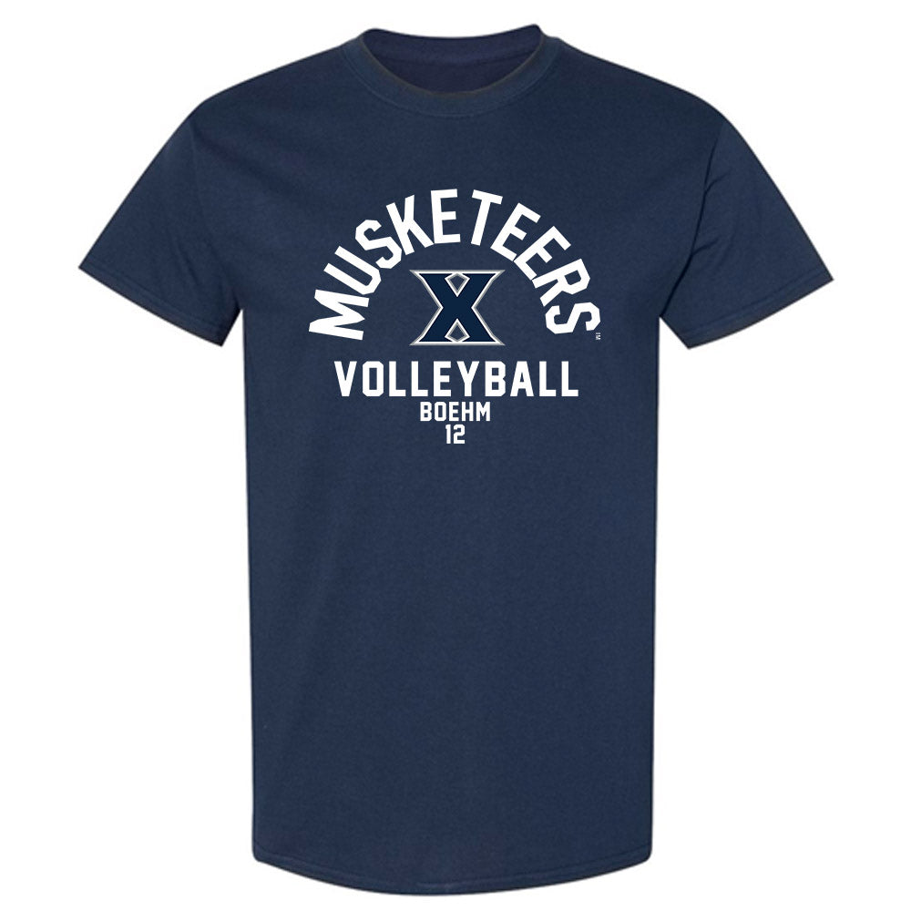 Xavier - NCAA Women's Volleyball : McKinley Boehm - Fashion Shersey T-Shirt-0
