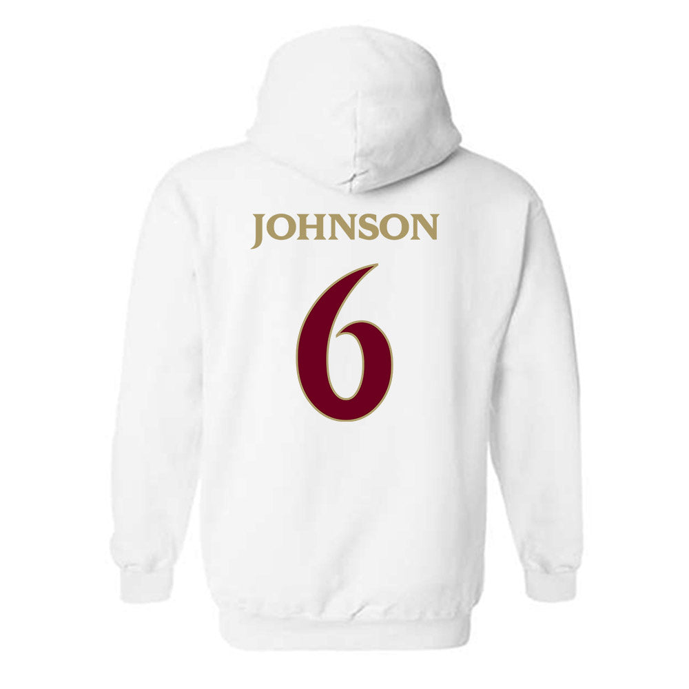Elon - NCAA Women's Volleyball : Kyla Johnson - Classic Fashion Shersey Hooded Sweatshirt