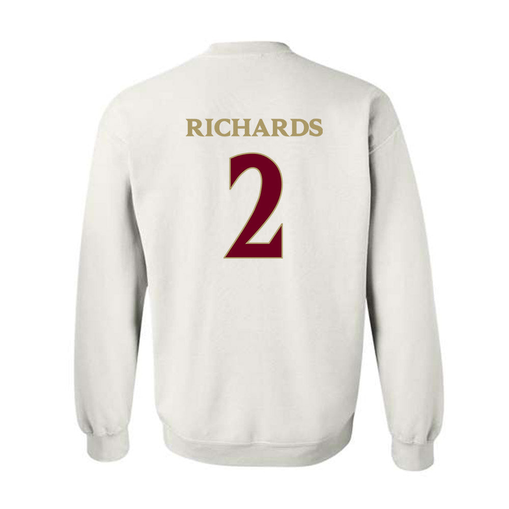 Elon - NCAA Baseball : Liam Richards - Classic Fashion Shersey Crewneck Sweatshirt-1