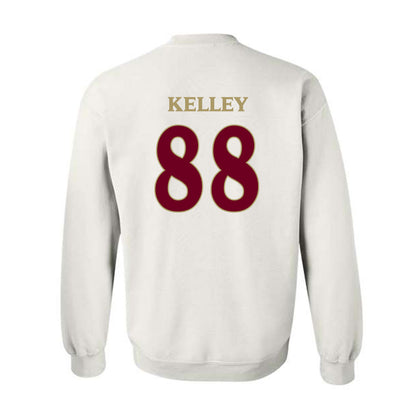 Elon - NCAA Football : Owen Kelley - Classic Fashion Shersey Crewneck Sweatshirt-1